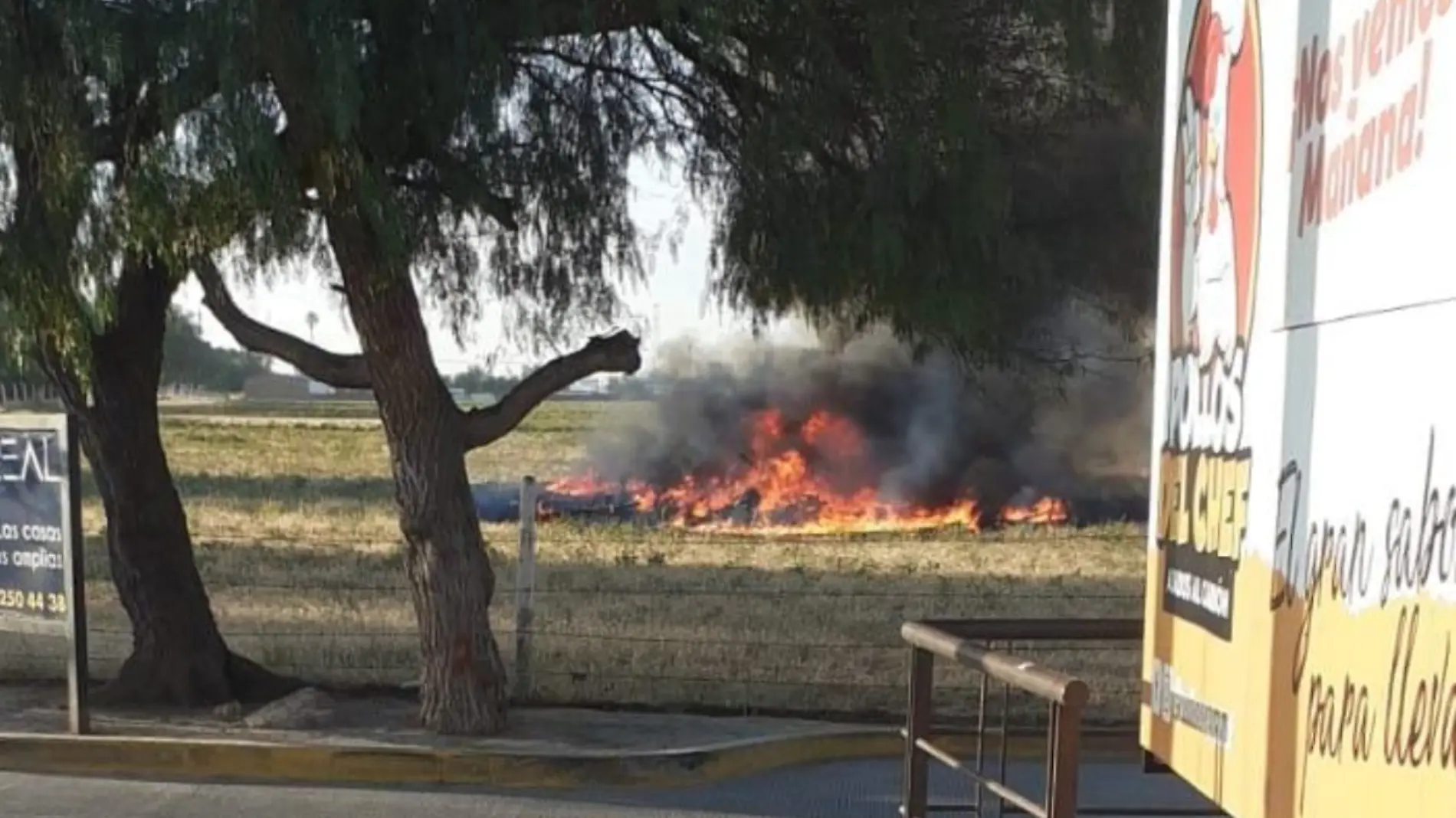 Cae helicóptero en Aguascalientes 2